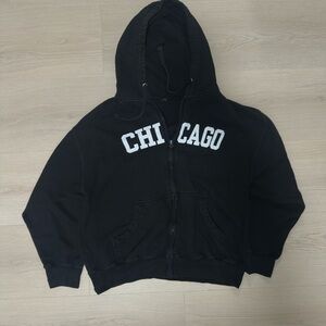 Chicago Kids Black Hoodie Jacket